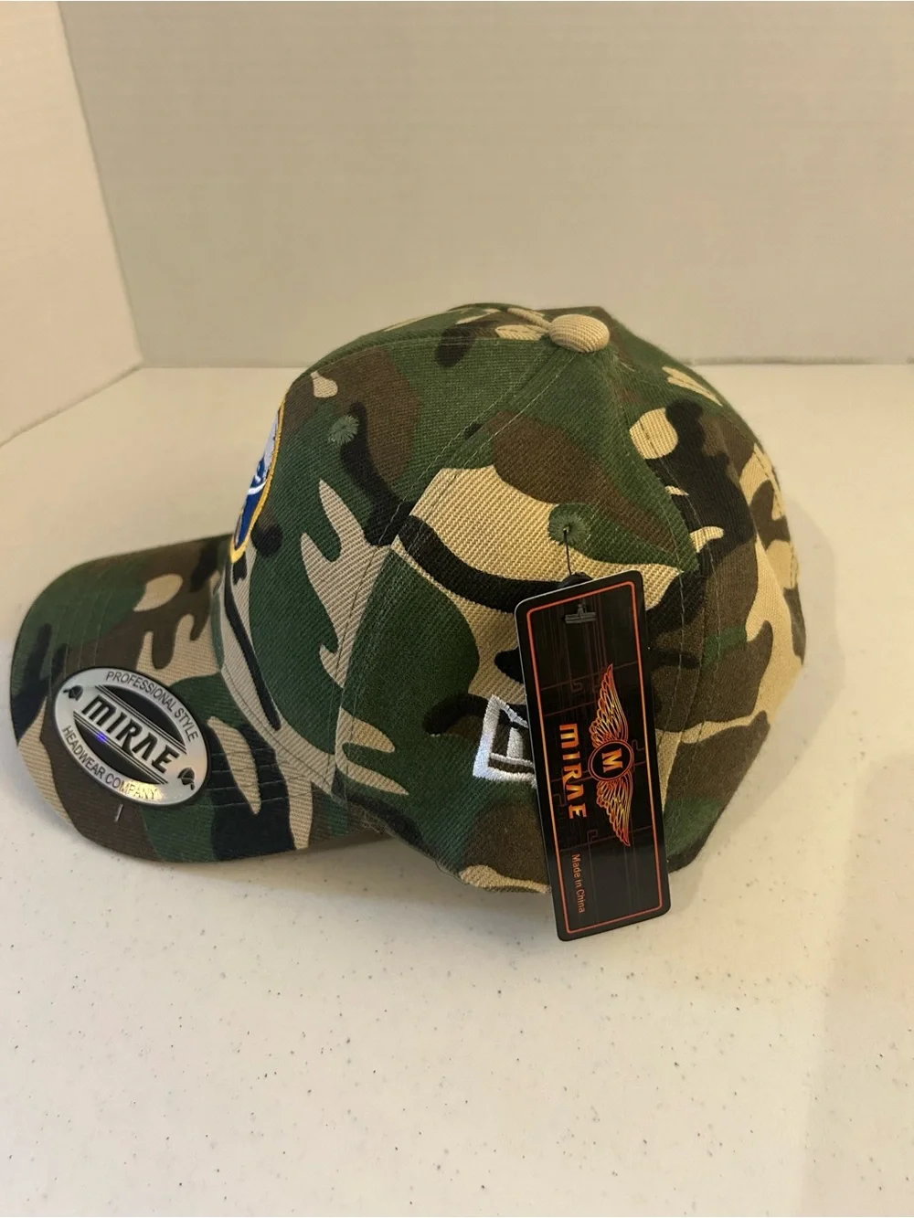 Buffalo Sabres Camo Mens Cap - Green & Brown Camo one size/velcro adjustable